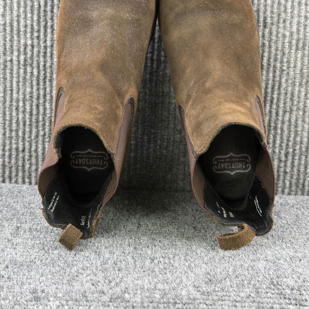Thursday Boot Co Duchess Dark Brown Suede Sip On Chelsea Boots Womens 8 46057 - Picture 7 of 11